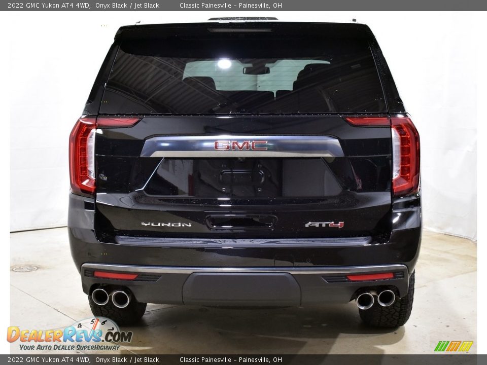 2022 GMC Yukon AT4 4WD Onyx Black / Jet Black Photo #3