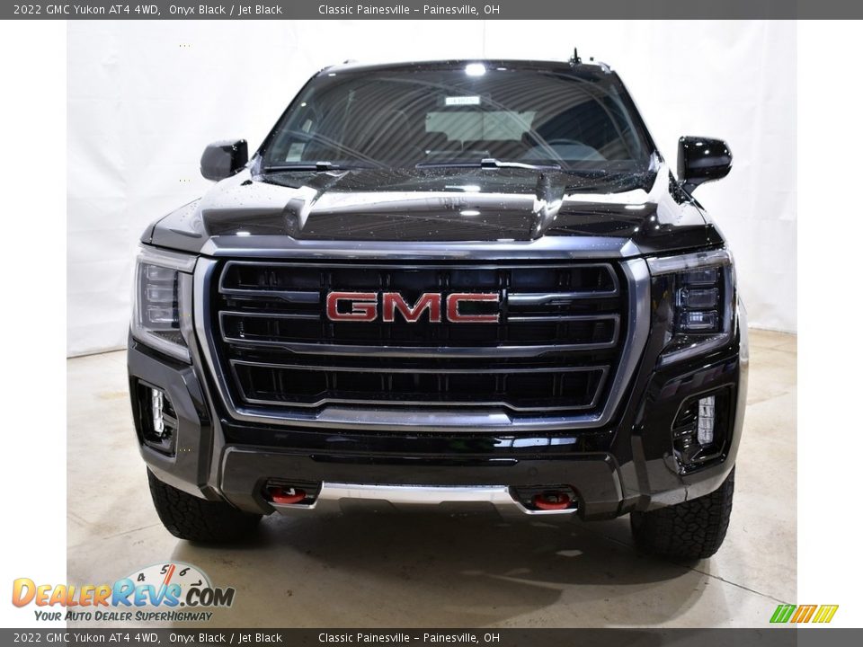 2022 GMC Yukon AT4 4WD Onyx Black / Jet Black Photo #4