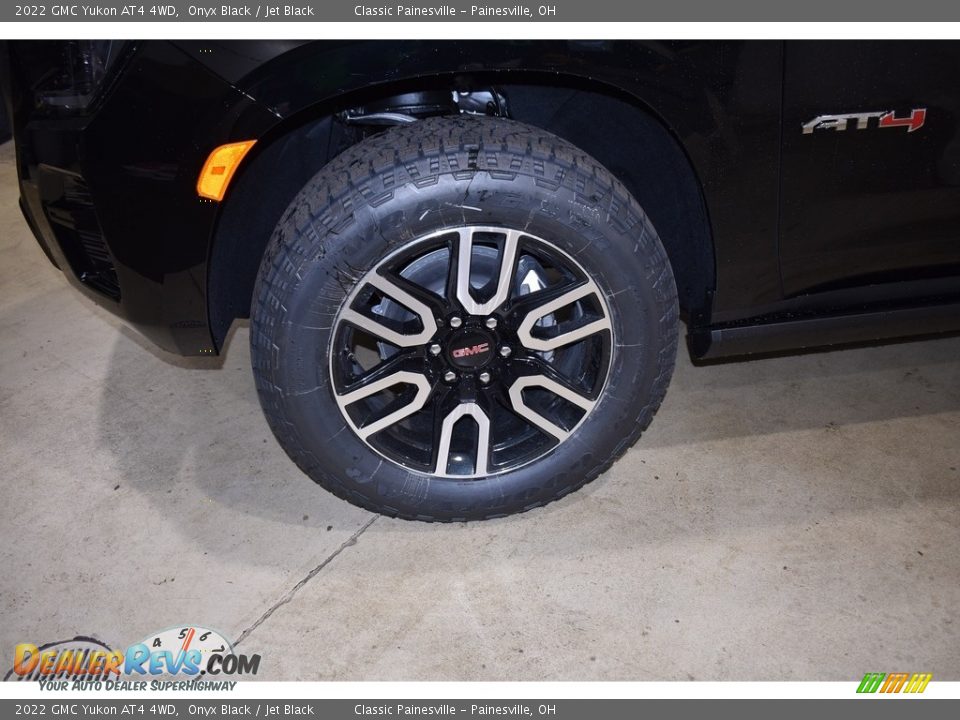 2022 GMC Yukon AT4 4WD Onyx Black / Jet Black Photo #5