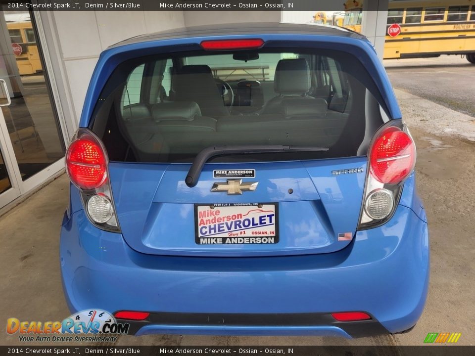 2014 Chevrolet Spark LT Denim / Silver/Blue Photo #5