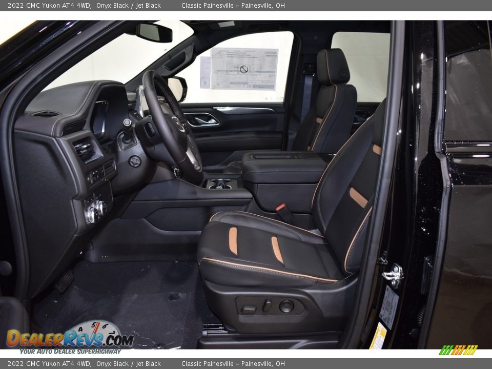 2022 GMC Yukon AT4 4WD Onyx Black / Jet Black Photo #7