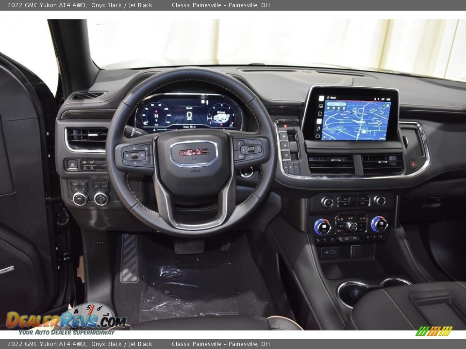 2022 GMC Yukon AT4 4WD Onyx Black / Jet Black Photo #13