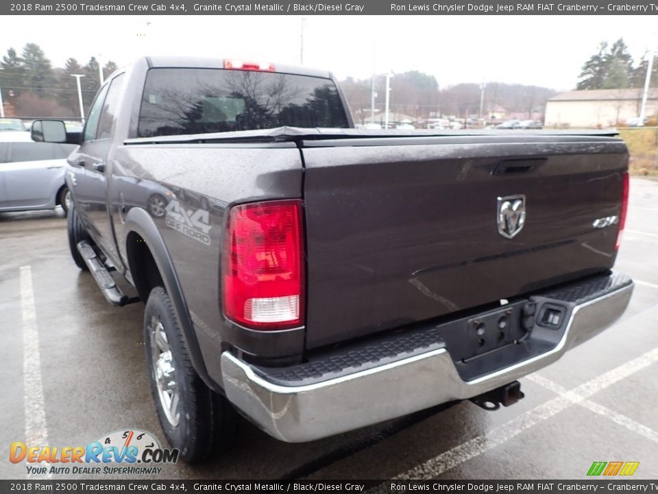 2018 Ram 2500 Tradesman Crew Cab 4x4 Granite Crystal Metallic / Black/Diesel Gray Photo #3