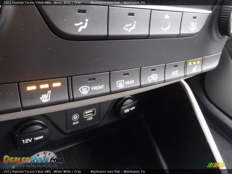 2021 Hyundai Tucson Value AWD Winter White / Gray Photo #16