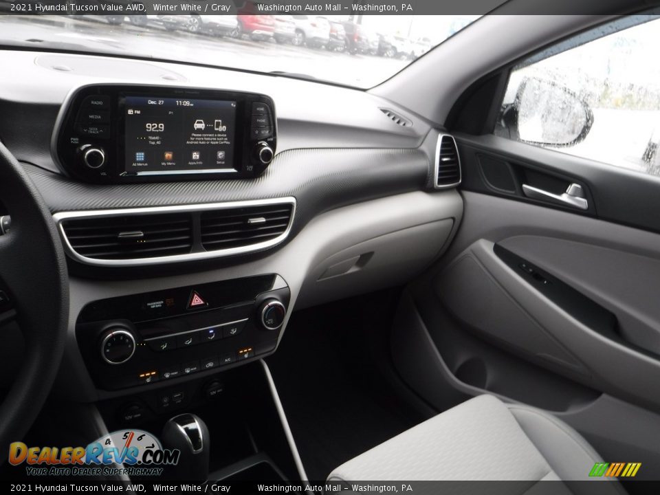 2021 Hyundai Tucson Value AWD Winter White / Gray Photo #17