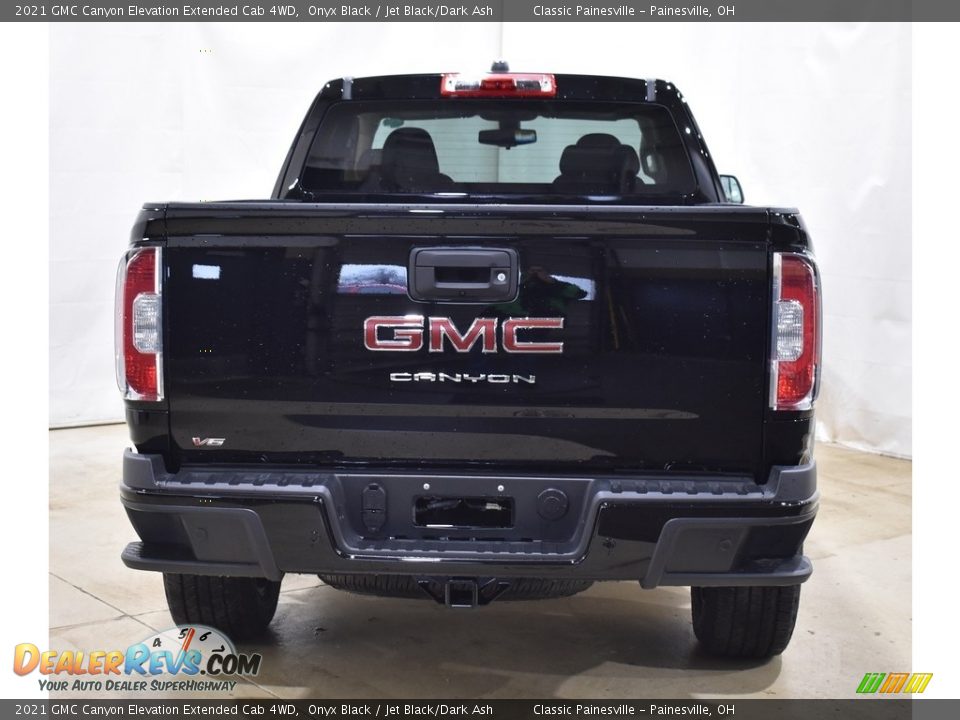 2021 GMC Canyon Elevation Extended Cab 4WD Onyx Black / Jet Black/Dark Ash Photo #3