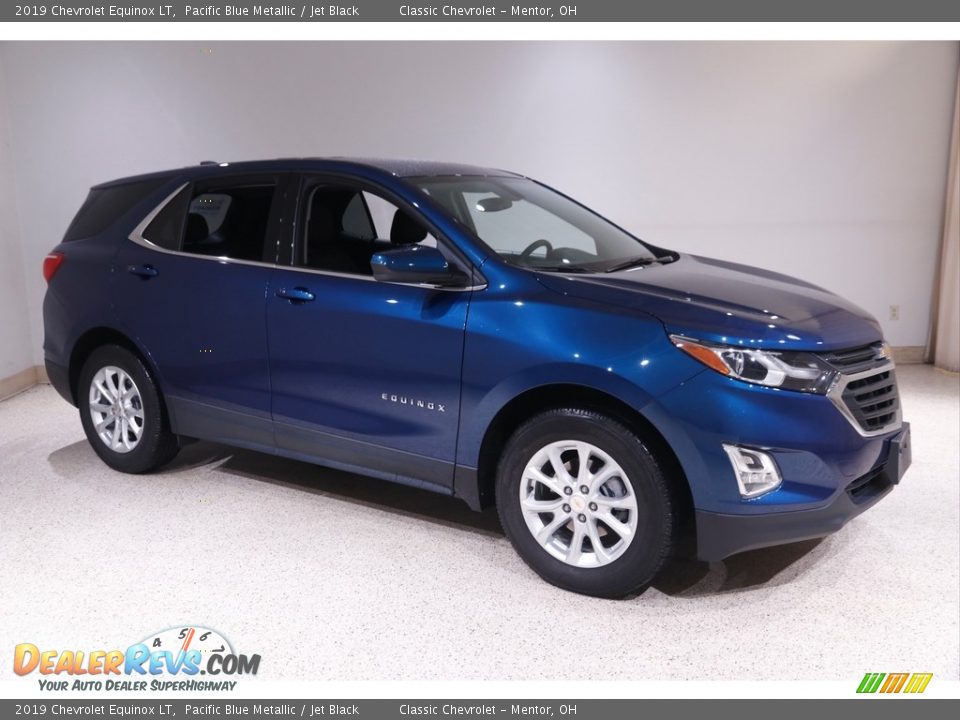 2019 Chevrolet Equinox LT Pacific Blue Metallic / Jet Black Photo #1