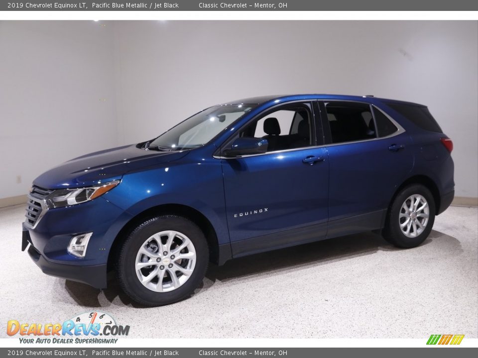 2019 Chevrolet Equinox LT Pacific Blue Metallic / Jet Black Photo #3