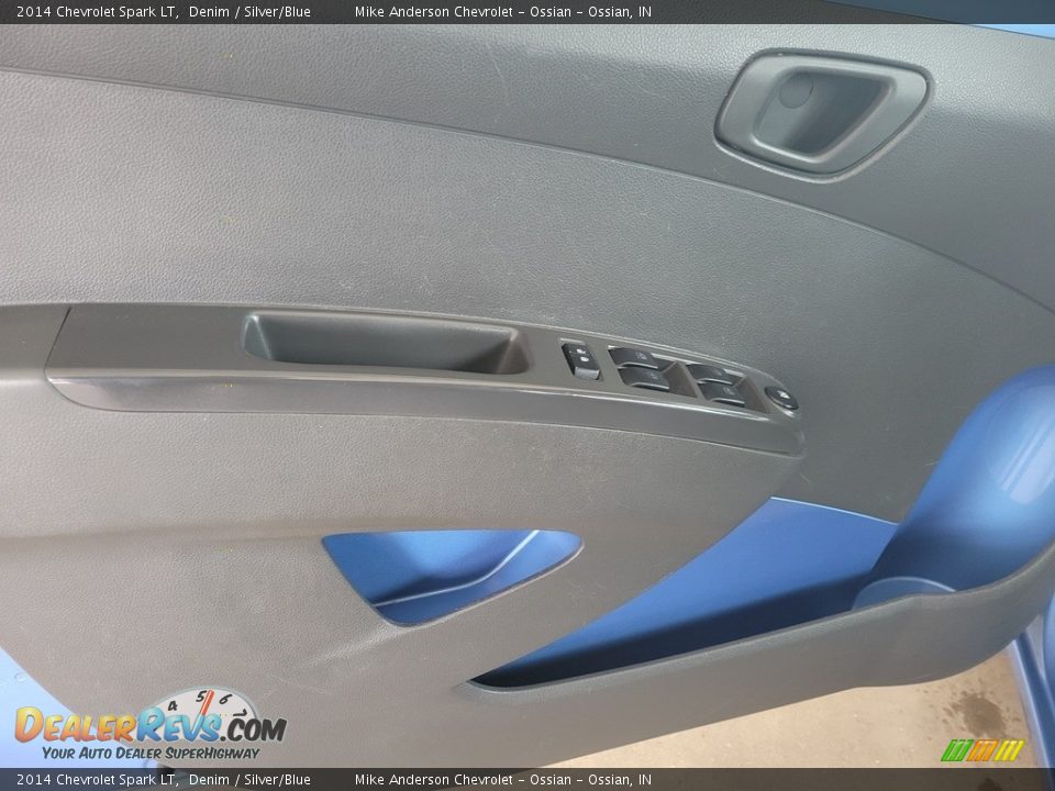 2014 Chevrolet Spark LT Denim / Silver/Blue Photo #19