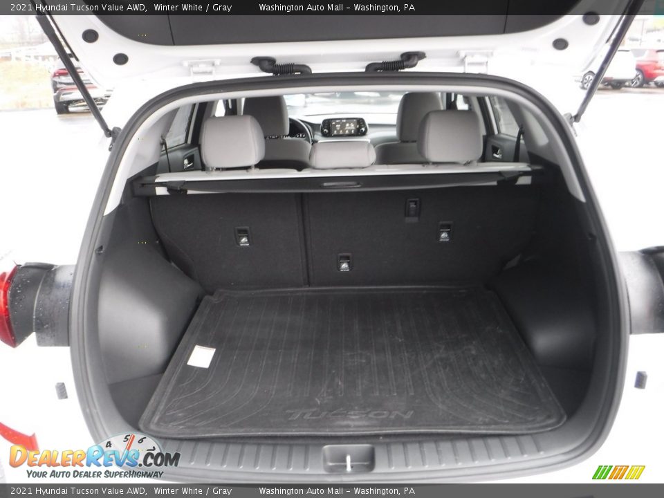 2021 Hyundai Tucson Value AWD Winter White / Gray Photo #27
