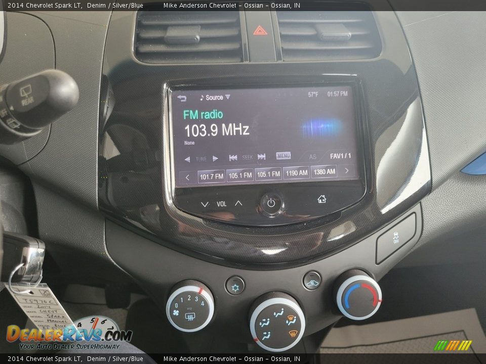 Controls of 2014 Chevrolet Spark LT Photo #24