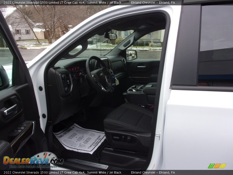 2022 Chevrolet Silverado 1500 Limited LT Crew Cab 4x4 Summit White / Jet Black Photo #13