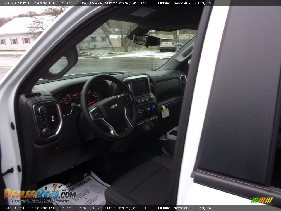 2022 Chevrolet Silverado 1500 Limited LT Crew Cab 4x4 Summit White / Jet Black Photo #14
