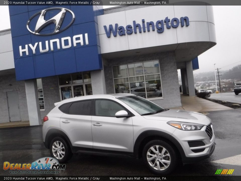 2020 Hyundai Tucson Value AWD Magnetic Force Metallic / Gray Photo #2