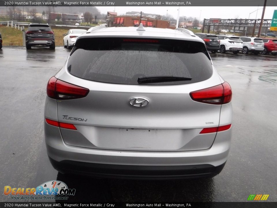 2020 Hyundai Tucson Value AWD Magnetic Force Metallic / Gray Photo #8