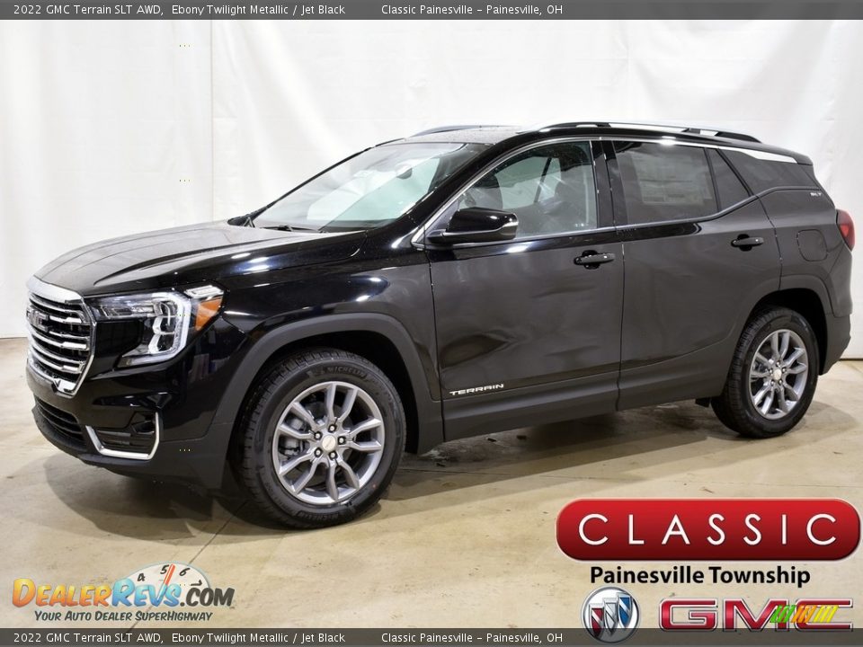 2022 GMC Terrain SLT AWD Ebony Twilight Metallic / Jet Black Photo #1