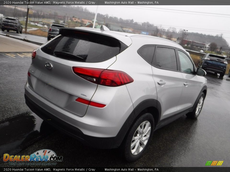 2020 Hyundai Tucson Value AWD Magnetic Force Metallic / Gray Photo #9