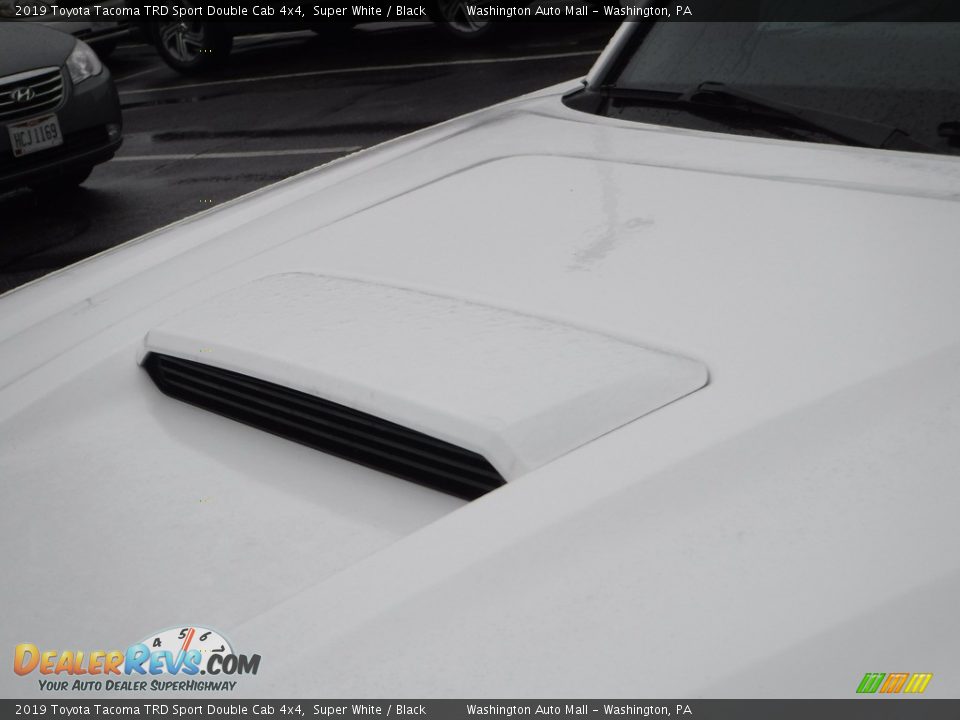 2019 Toyota Tacoma TRD Sport Double Cab 4x4 Super White / Black Photo #7