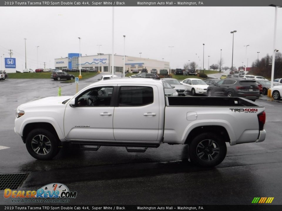 2019 Toyota Tacoma TRD Sport Double Cab 4x4 Super White / Black Photo #9