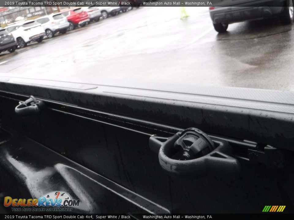 2019 Toyota Tacoma TRD Sport Double Cab 4x4 Super White / Black Photo #16