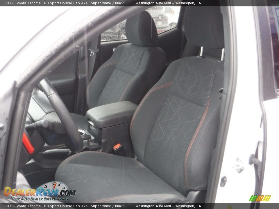 2019 Toyota Tacoma TRD Sport Double Cab 4x4 Super White / Black Photo #19