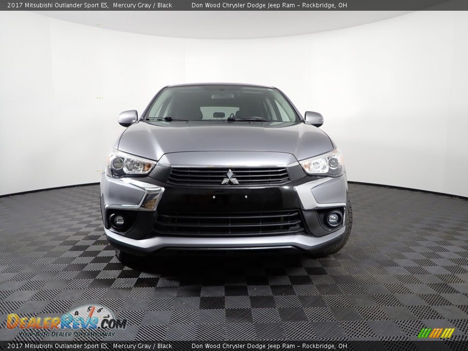 2017 Mitsubishi Outlander Sport ES Mercury Gray / Black Photo #2