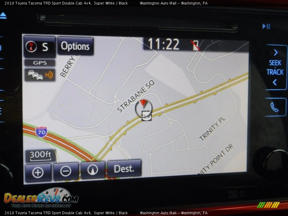 2019 Toyota Tacoma TRD Sport Double Cab 4x4 Super White / Black Photo #23