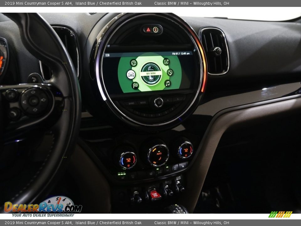 2019 Mini Countryman Cooper S All4 Island Blue / Chesterfield British Oak Photo #9