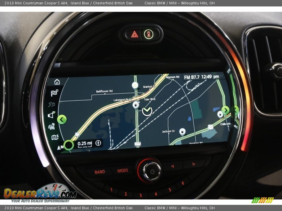2019 Mini Countryman Cooper S All4 Island Blue / Chesterfield British Oak Photo #10