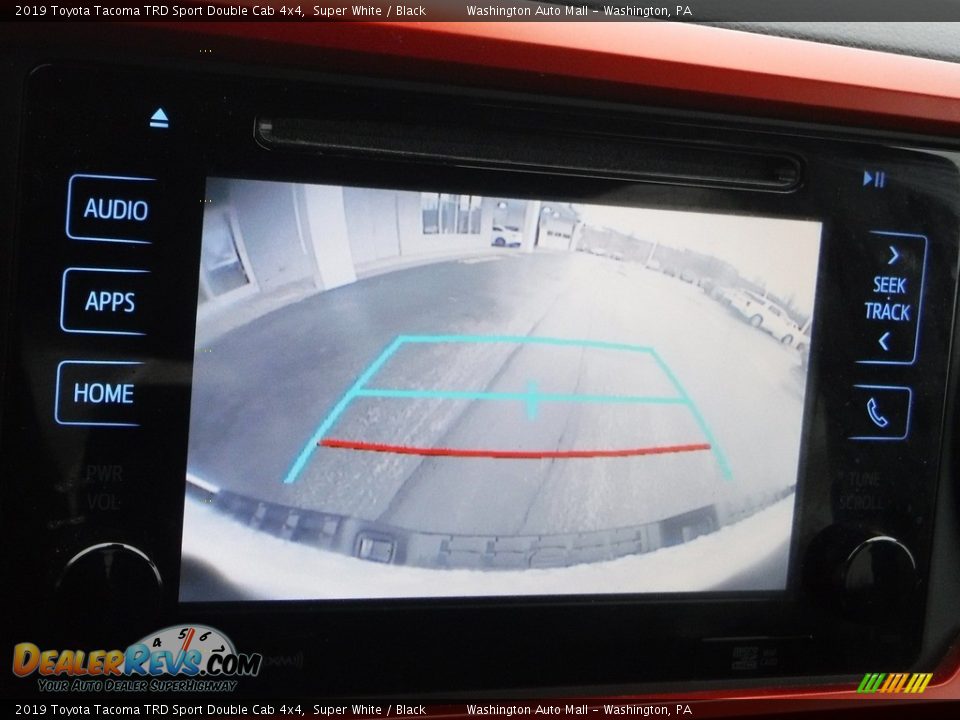 2019 Toyota Tacoma TRD Sport Double Cab 4x4 Super White / Black Photo #25