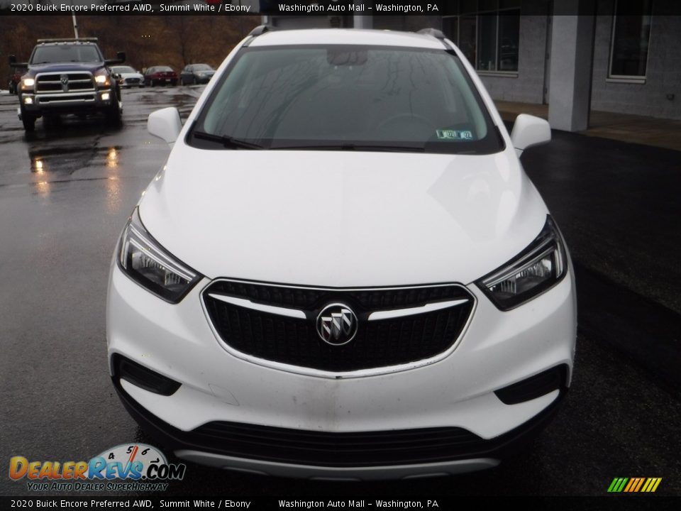 2020 Buick Encore Preferred AWD Summit White / Ebony Photo #4