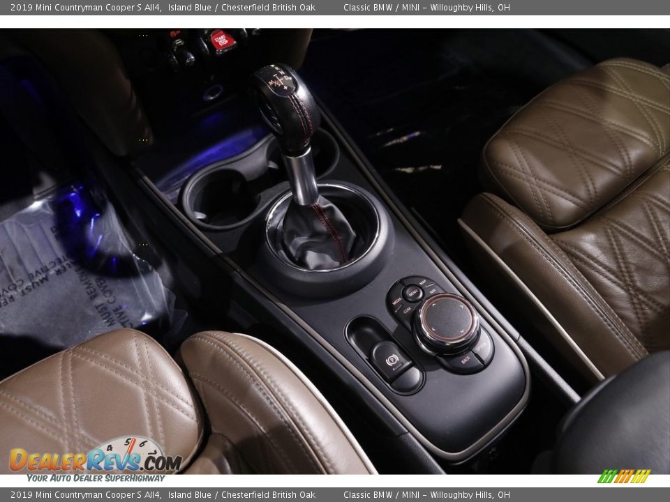 2019 Mini Countryman Cooper S All4 Island Blue / Chesterfield British Oak Photo #13