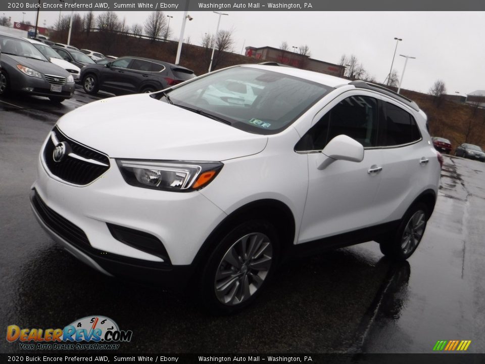 2020 Buick Encore Preferred AWD Summit White / Ebony Photo #5