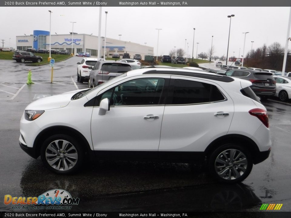 2020 Buick Encore Preferred AWD Summit White / Ebony Photo #6