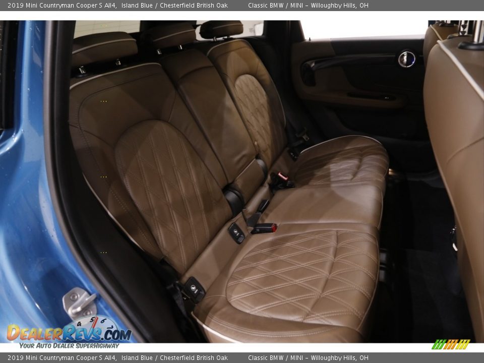 2019 Mini Countryman Cooper S All4 Island Blue / Chesterfield British Oak Photo #15