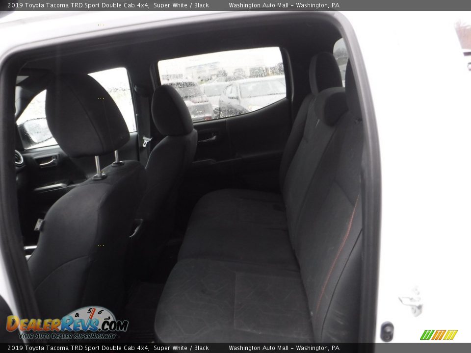 2019 Toyota Tacoma TRD Sport Double Cab 4x4 Super White / Black Photo #31