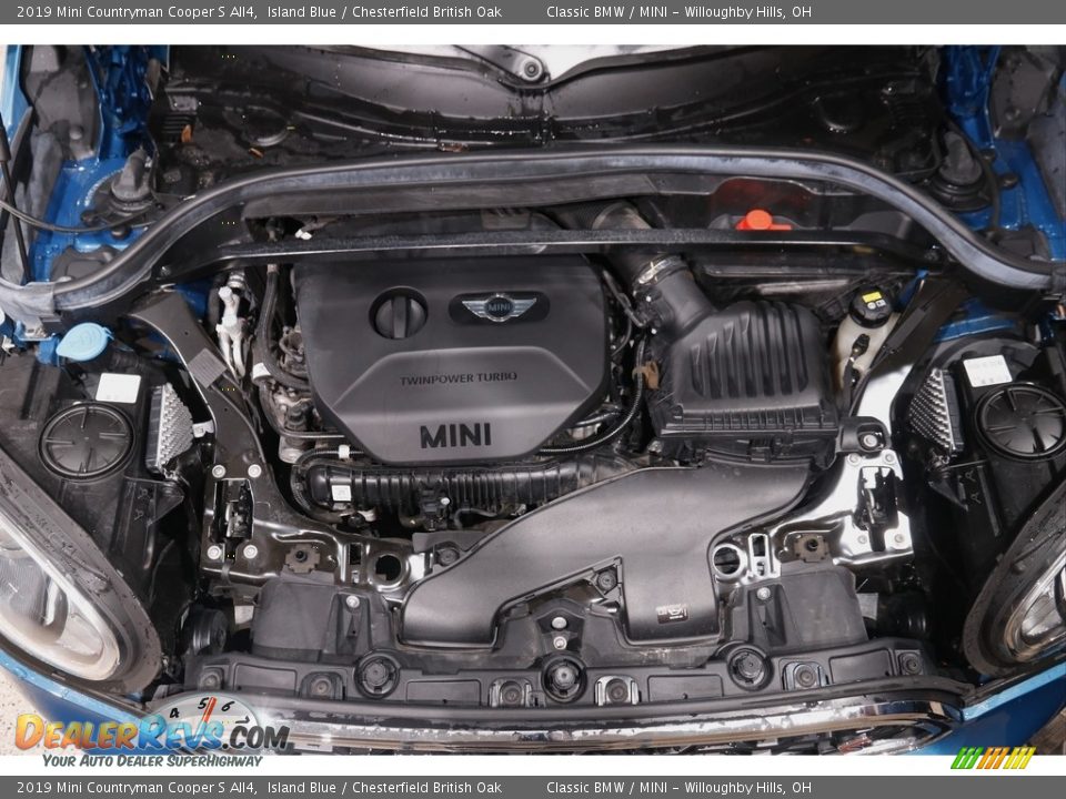 2019 Mini Countryman Cooper S All4 Island Blue / Chesterfield British Oak Photo #18
