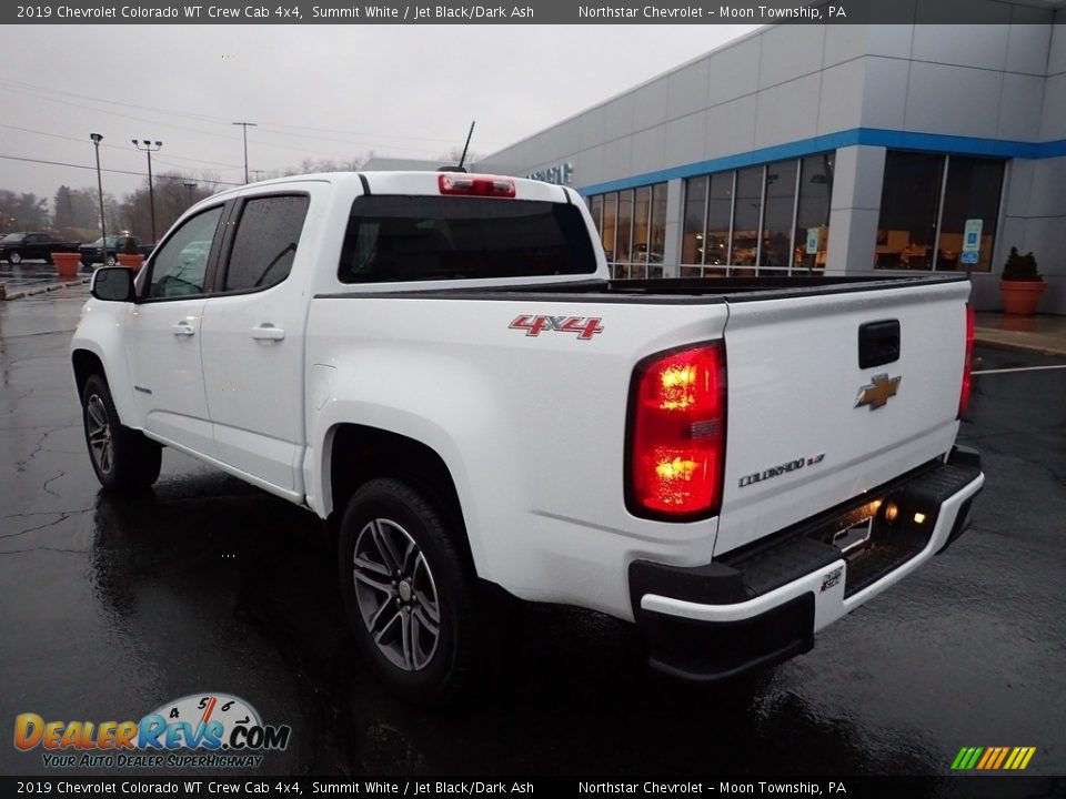 2019 Chevrolet Colorado WT Crew Cab 4x4 Summit White / Jet Black/Dark Ash Photo #4