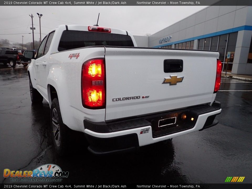 2019 Chevrolet Colorado WT Crew Cab 4x4 Summit White / Jet Black/Dark Ash Photo #5