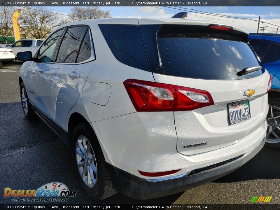 2018 Chevrolet Equinox LT AWD Iridescent Pearl Tricoat / Jet Black Photo #8