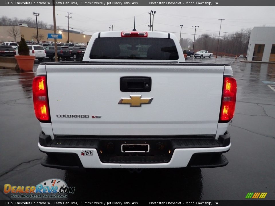 2019 Chevrolet Colorado WT Crew Cab 4x4 Summit White / Jet Black/Dark Ash Photo #6