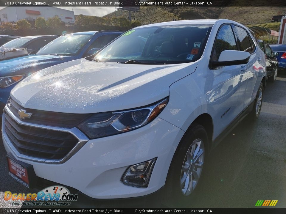 2018 Chevrolet Equinox LT AWD Iridescent Pearl Tricoat / Jet Black Photo #9