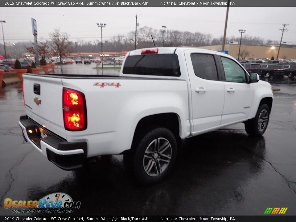 2019 Chevrolet Colorado WT Crew Cab 4x4 Summit White / Jet Black/Dark Ash Photo #8