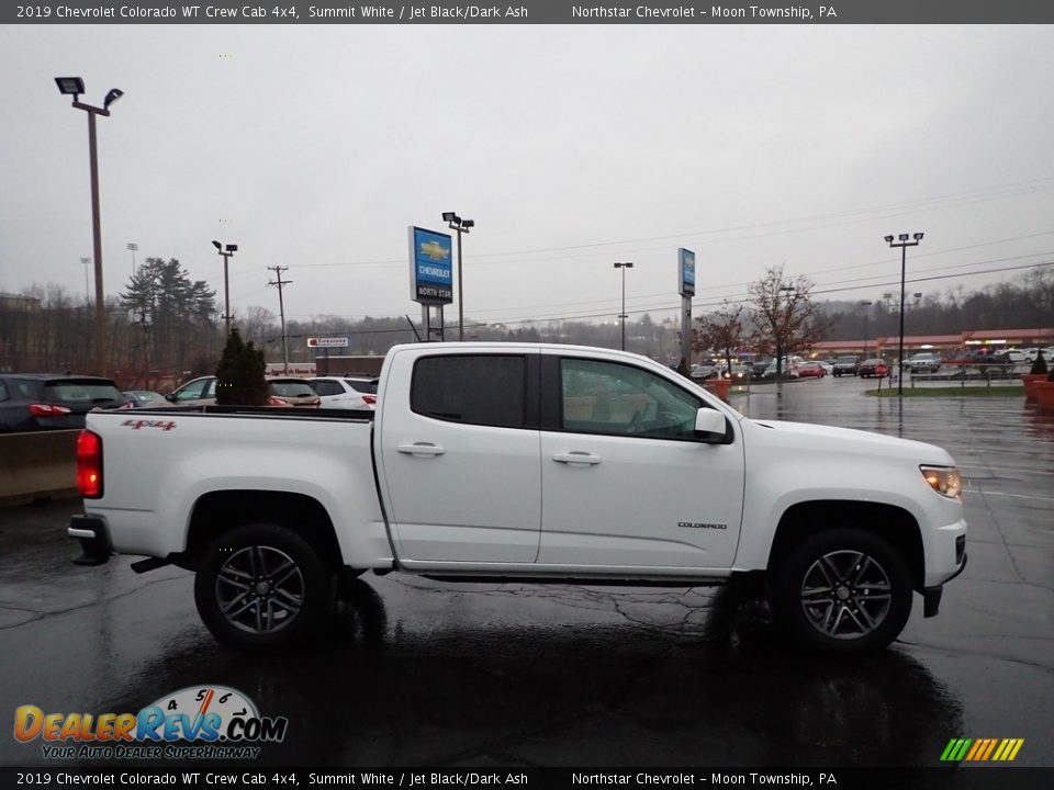 2019 Chevrolet Colorado WT Crew Cab 4x4 Summit White / Jet Black/Dark Ash Photo #9