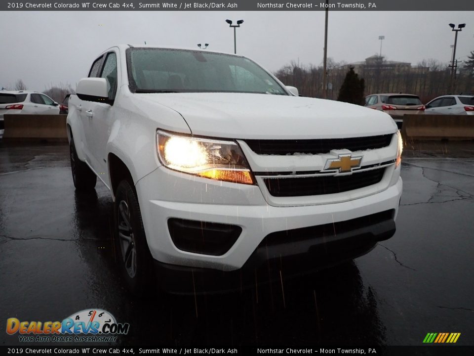 2019 Chevrolet Colorado WT Crew Cab 4x4 Summit White / Jet Black/Dark Ash Photo #11