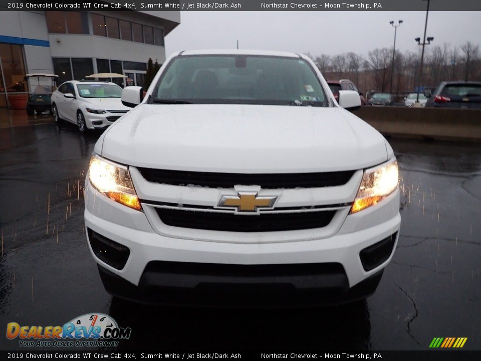 2019 Chevrolet Colorado WT Crew Cab 4x4 Summit White / Jet Black/Dark Ash Photo #12