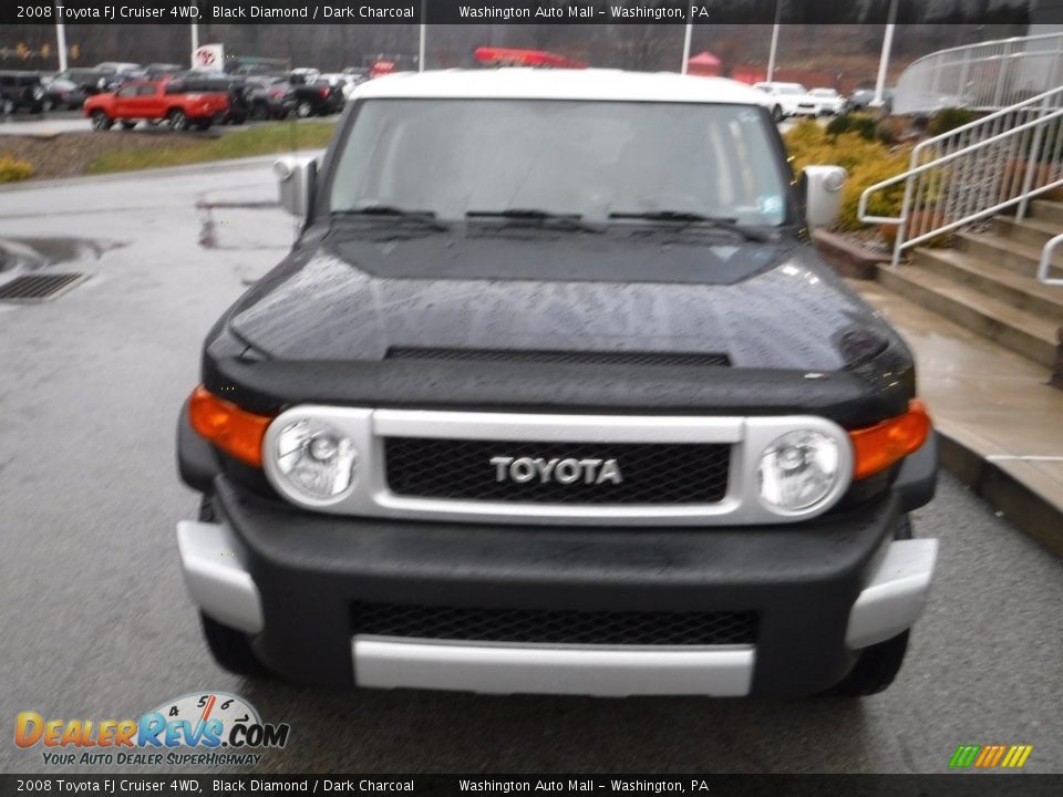 2008 Toyota FJ Cruiser 4WD Black Diamond / Dark Charcoal Photo #9