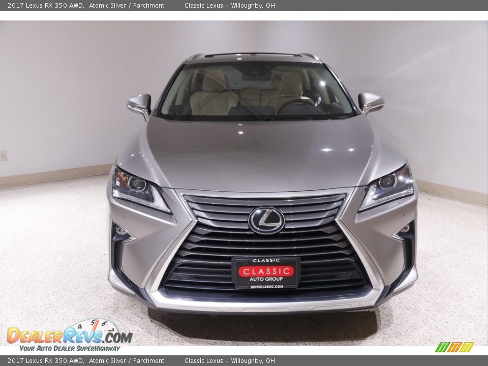 2017 Lexus RX 350 AWD Atomic Silver / Parchment Photo #2