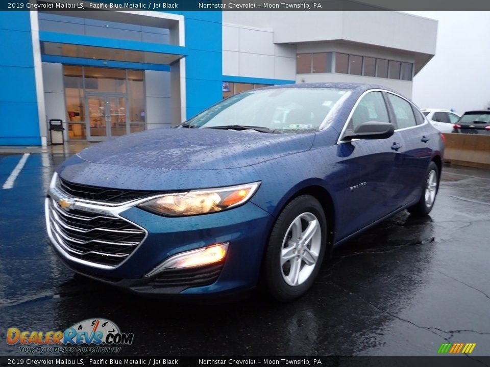 2019 Chevrolet Malibu LS Pacific Blue Metallic / Jet Black Photo #2