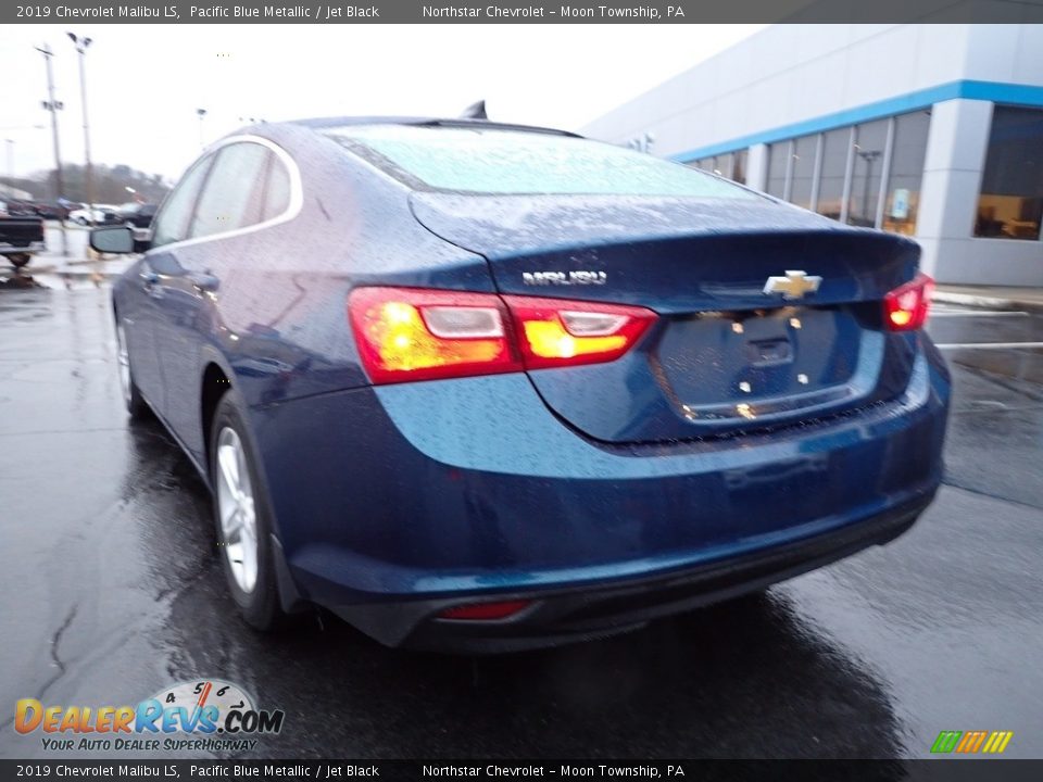 2019 Chevrolet Malibu LS Pacific Blue Metallic / Jet Black Photo #5